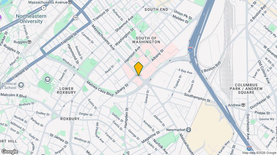 653 Massachusetts Ave Map and Location Details