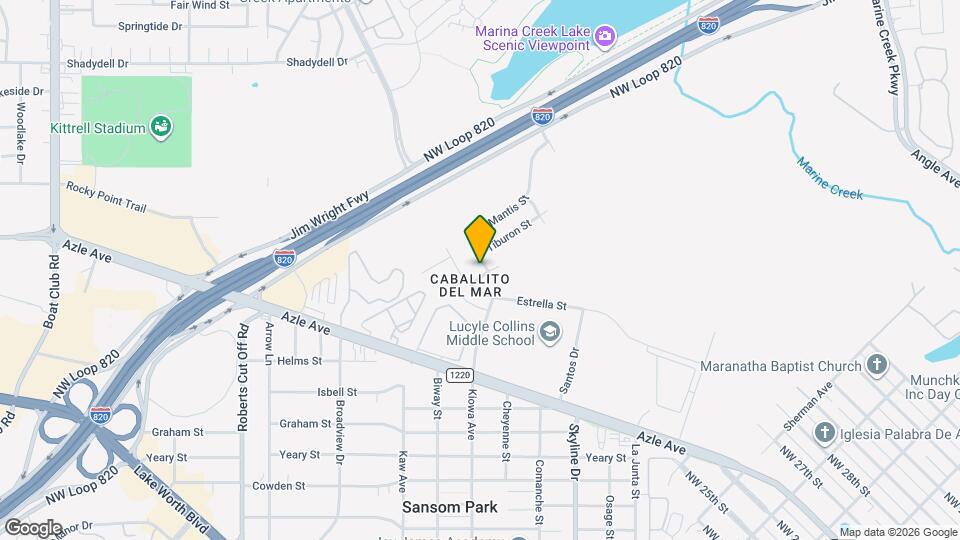 3905 Mantis St, Unit 2401 Map and Location Details