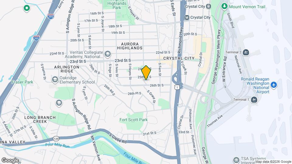 2511 S Grant St Map and Location Details