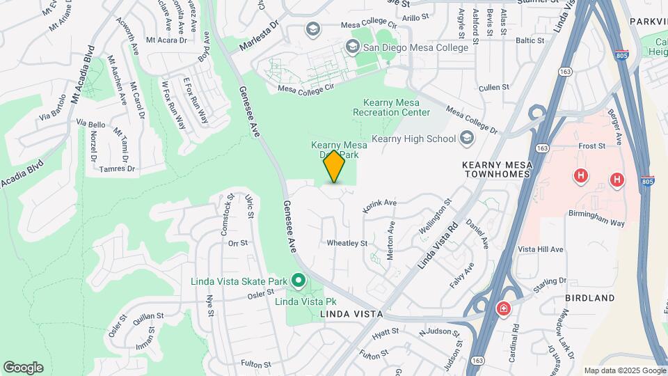 6966 Park Mesa Way Map and Location Details