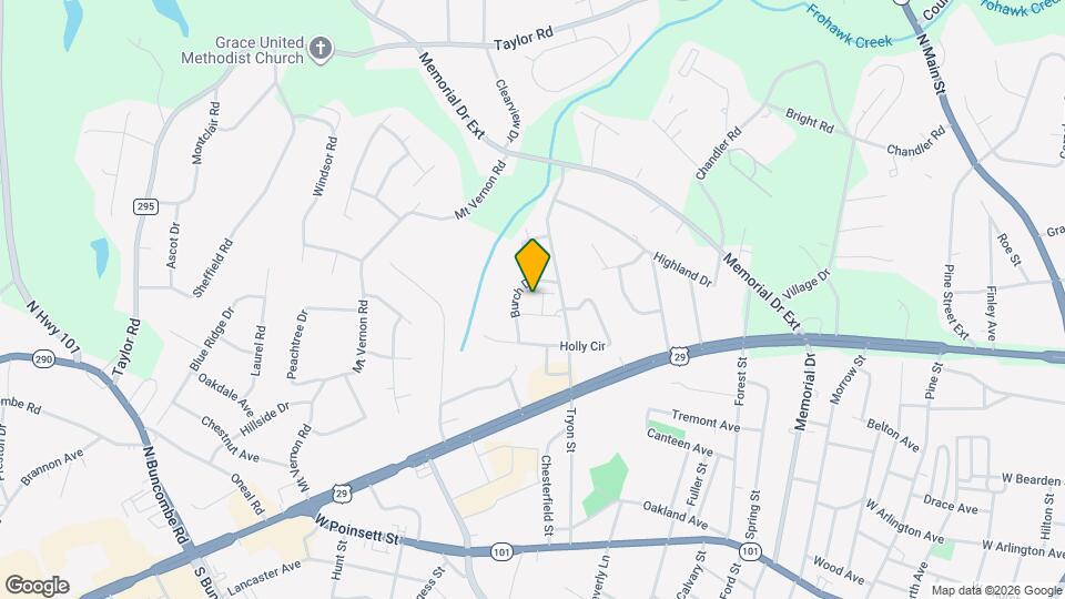 309 Detroit Ln Map and Location Details