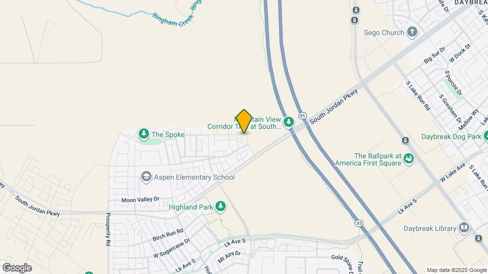 11022 S Trocadero Ave Mapa y Detalles de la Ubicación