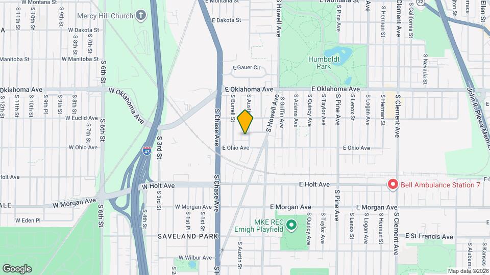 3261 S Austin St, Unit A Map and Location Details