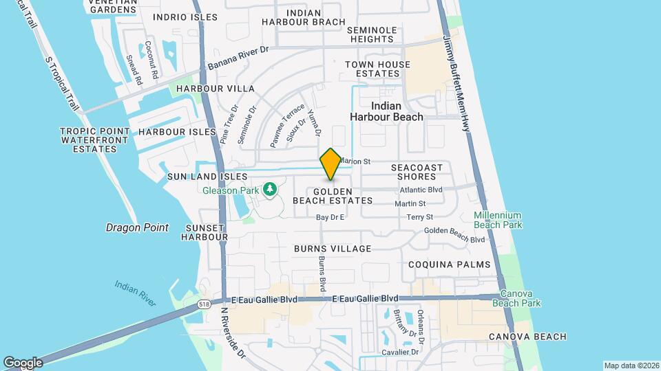 245 Harbour Dr E Map and Location Details