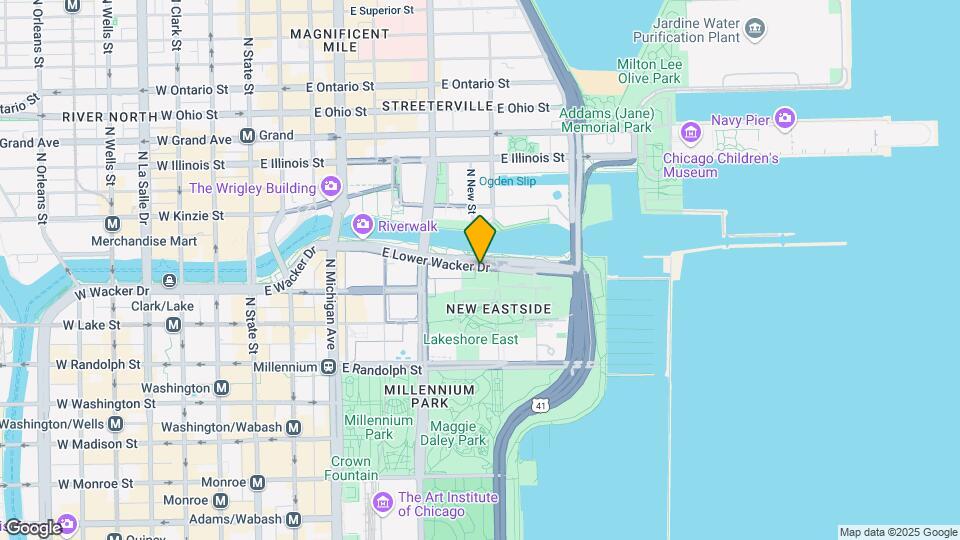 333 E Wacker Dr Map and Location Details