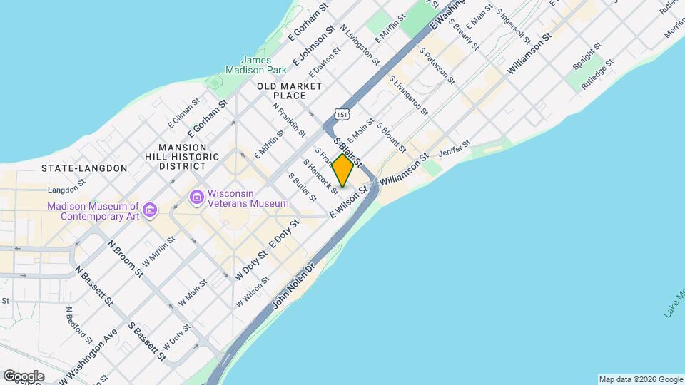 141 S Hancock St Mapa y Detalles de la Ubicación