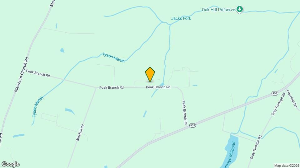 550 Peak Branch Rd Map and Location Details