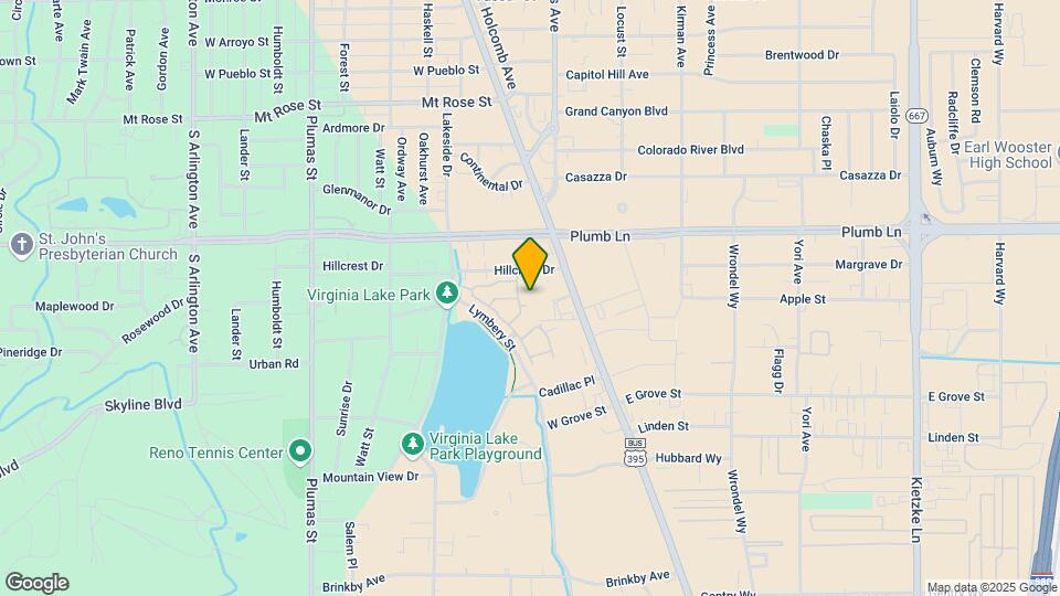 2085 S Virginia St Map and Location Details