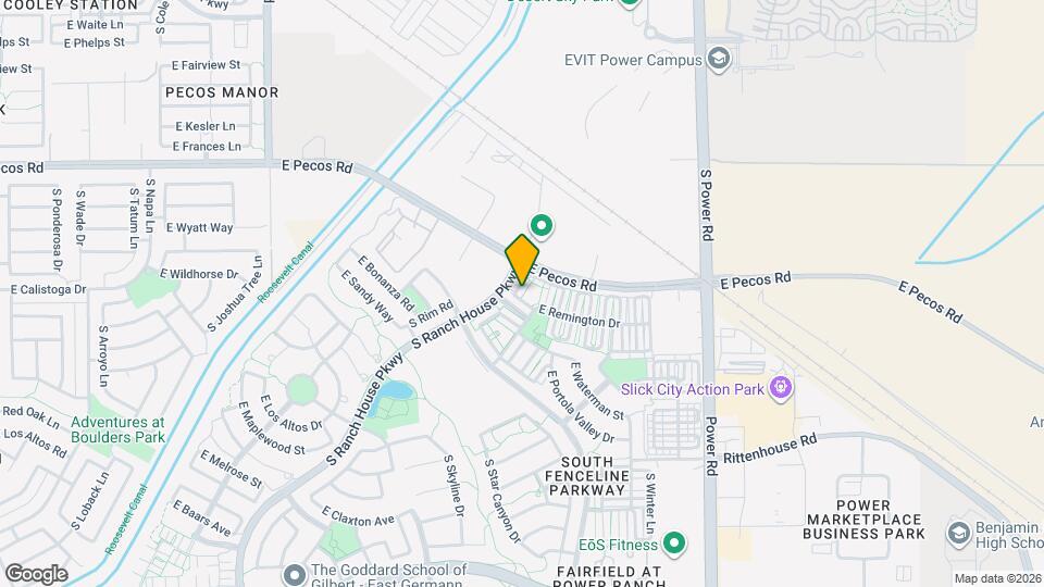 3441 S Jacana Ln Mapa y Detalles de la Ubicación