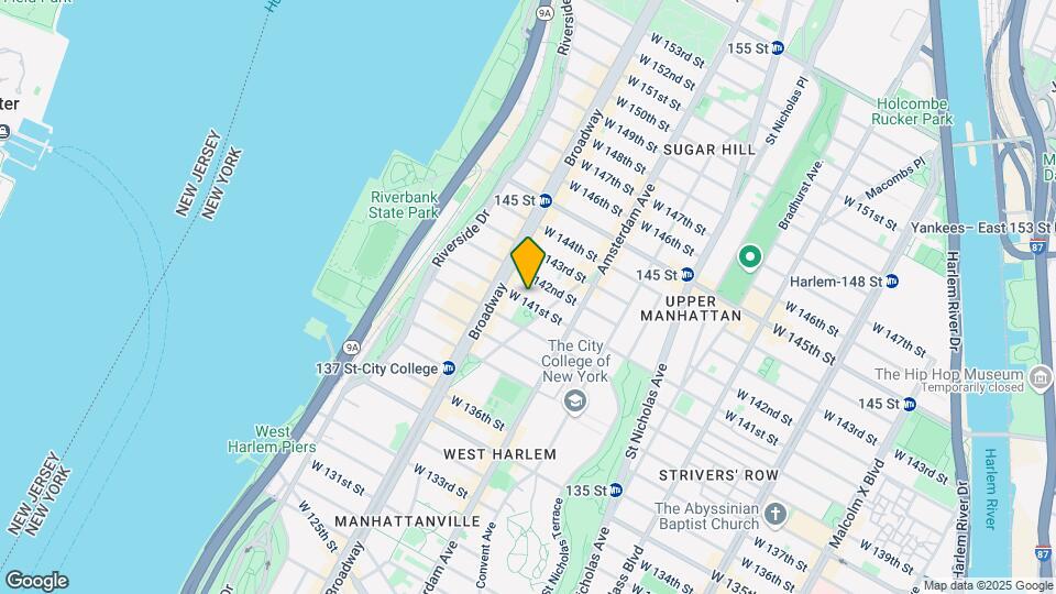 541 W 141st St Map and Location Details