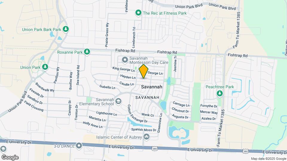 1124 Hayden Ln Map and Location Details