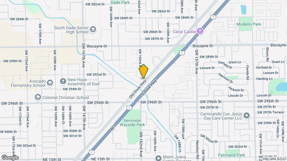 29261 SW 162nd Ct Map and Location Details