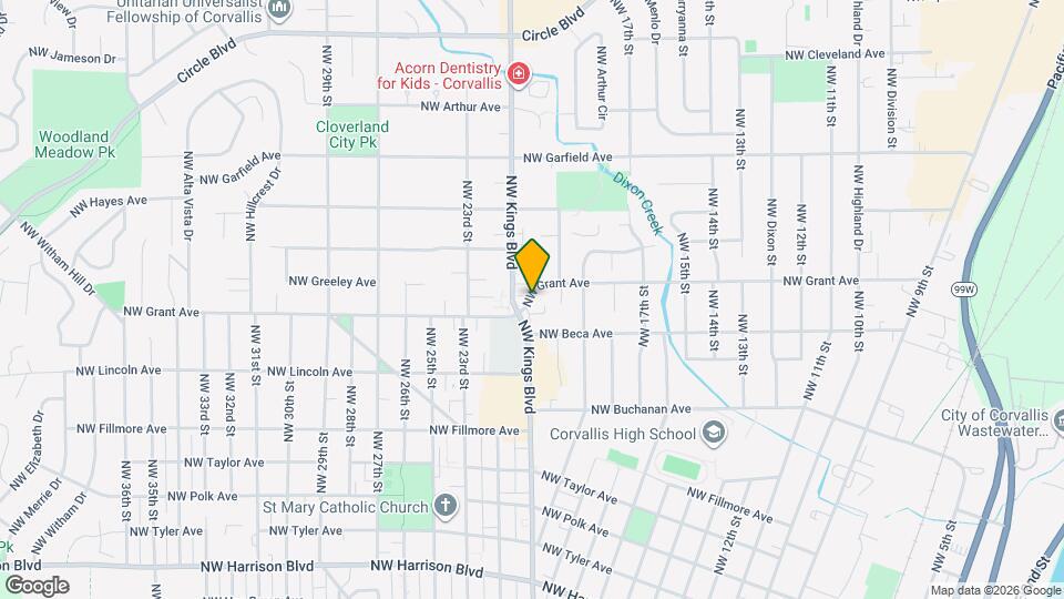 1940 NW Grant Ave, Unit 101 Mapa y Detalles de la Ubicación