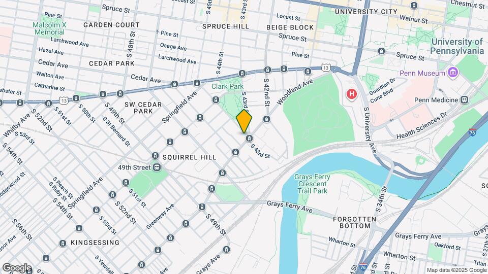 1256 S 45th St Map and Location Details