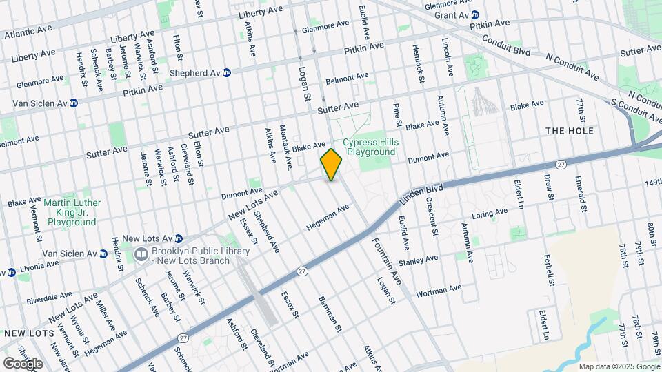 701 Logan St Map and Location Details