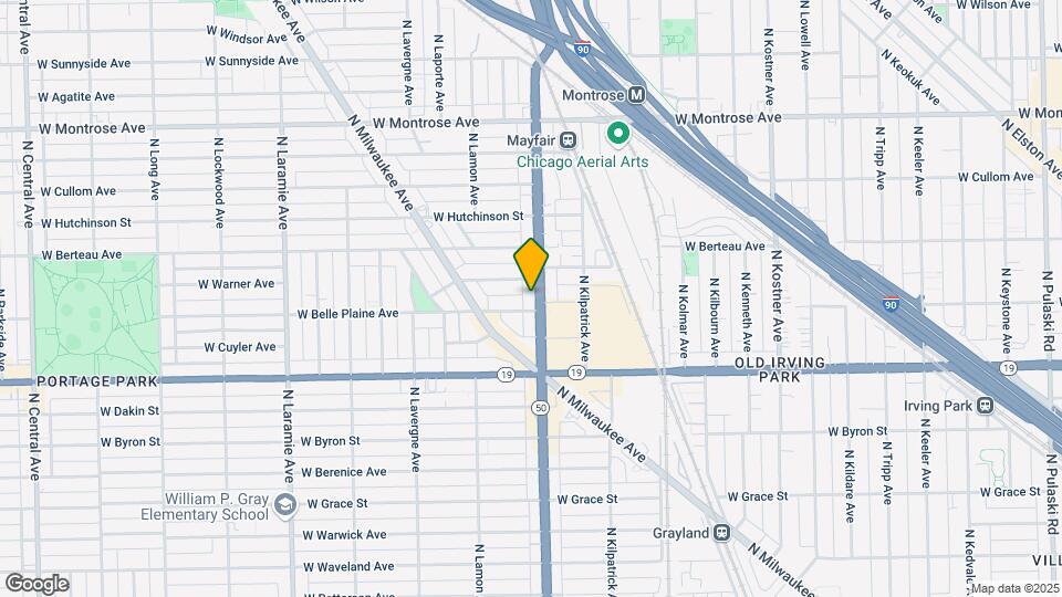 4108 N Cicero Ave Mapa y Detalles de la Ubicación