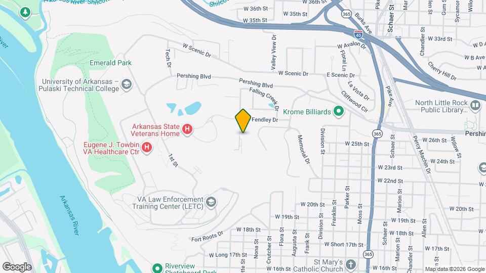 2700 John Ashley Dr Map and Location Details