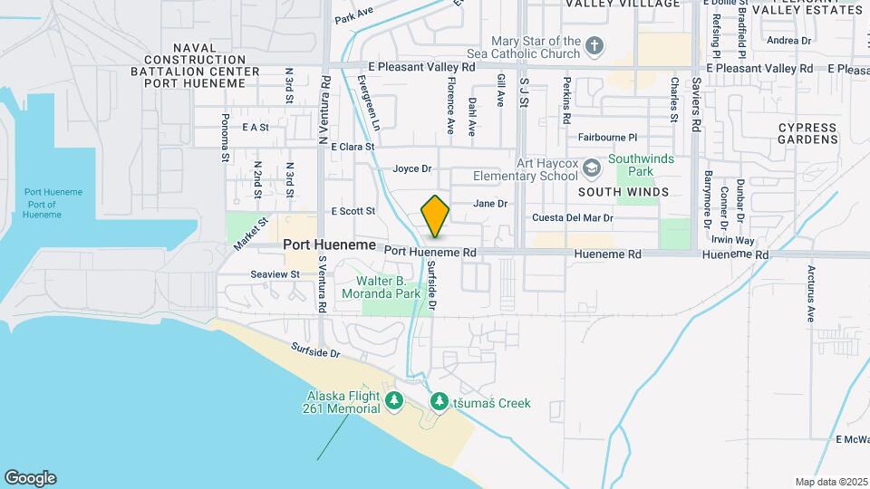 679 E Port Hueneme Rd Map and Location Details