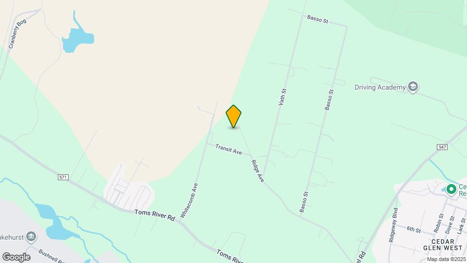 1405 Ridge Ave Map and Location Details