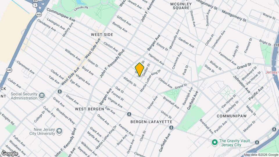 592 Bramhall Avenue Mapa y Detalles de la Ubicación