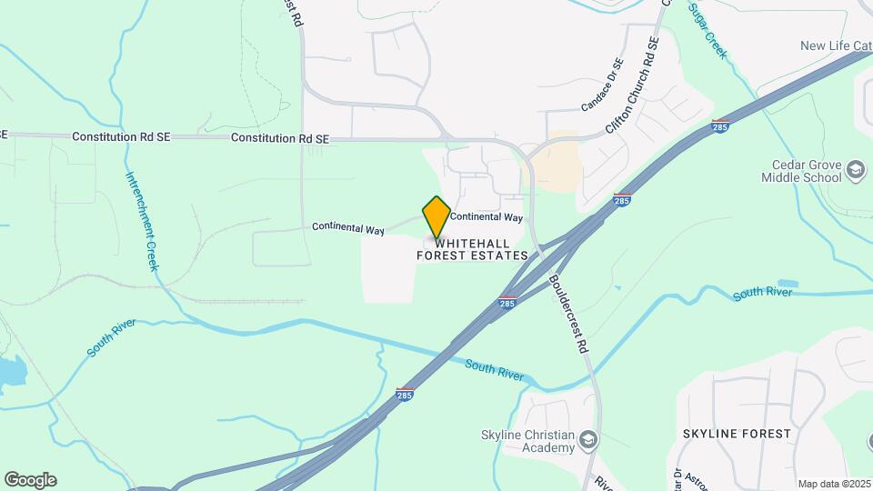 1903 Whitehall Forest Ct SE Map and Location Details