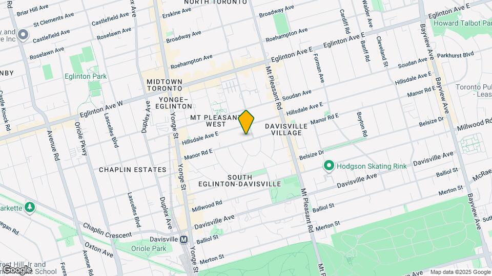 116 Manor Rd E Map and Location Details