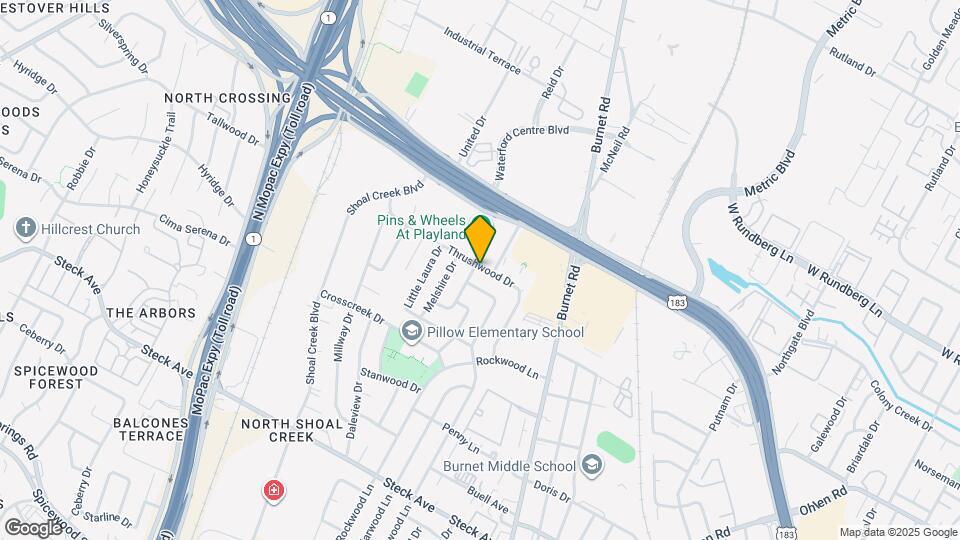 8709 Donna Gail Dr Map and Location Details