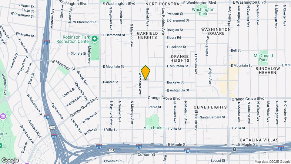 801 Garfield Ave Mapa y Detalles de la Ubicación
