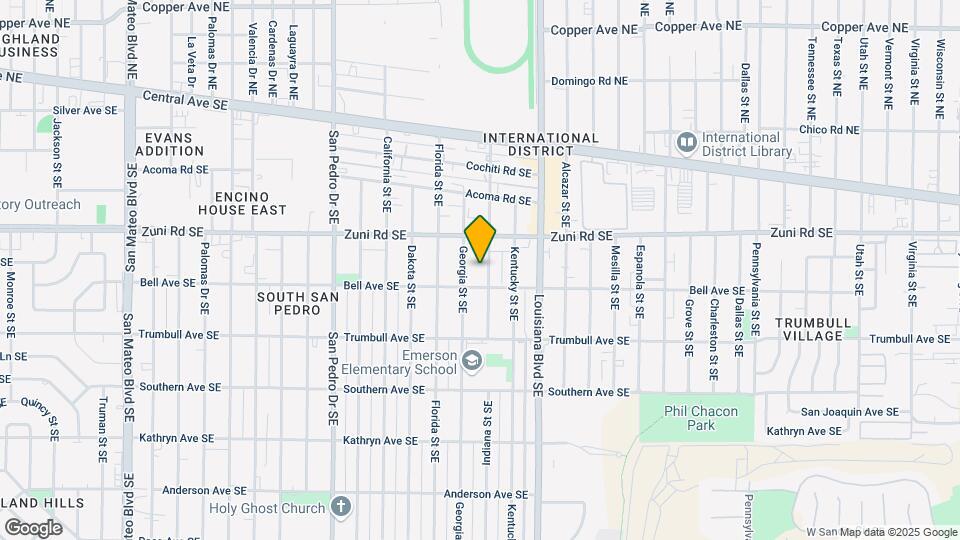 425-429 Indiana St SE Mapa y Detalles de la Ubicación