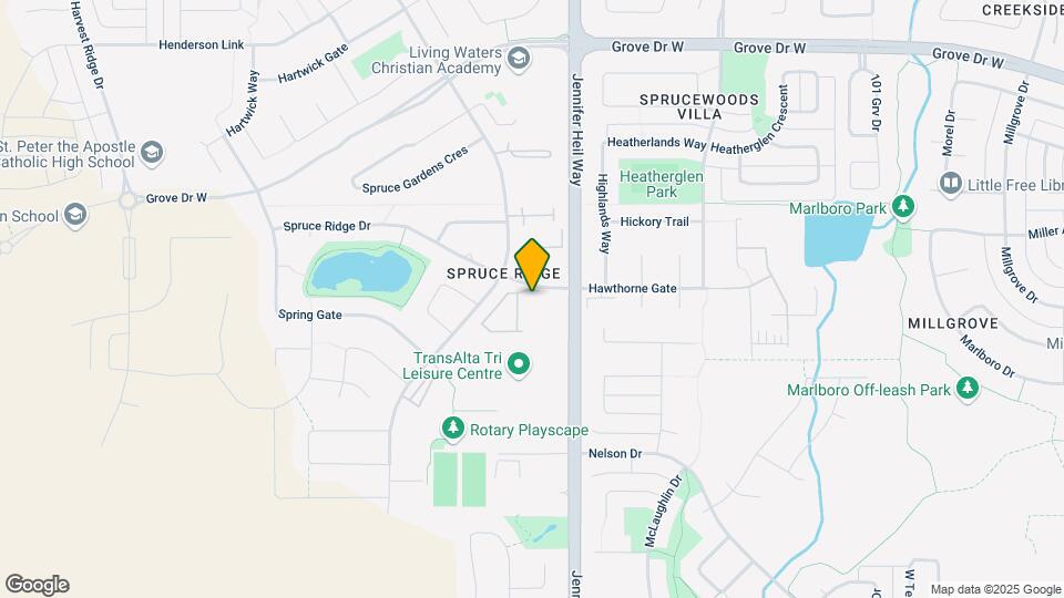 408 Spruce Ridge Rd Map and Location Details