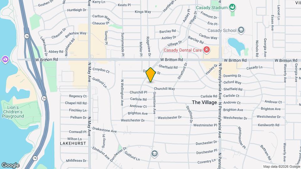 2113 Churchill Way Map and Location Details