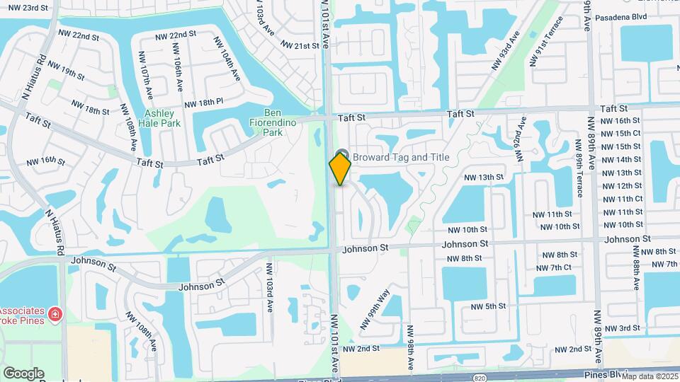 1204 NW 100th Ave Map and Location Details