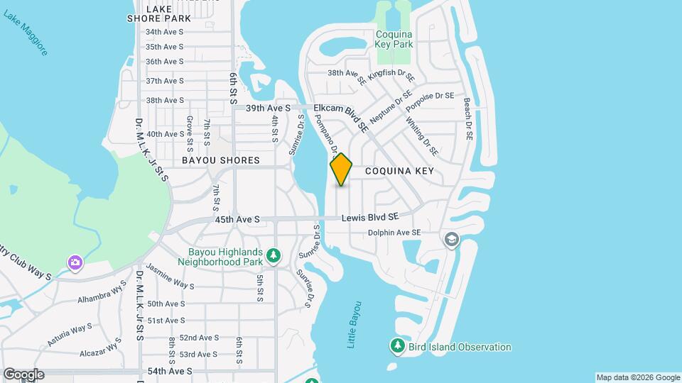 4394 Pompano Dr SE Map and Location Details