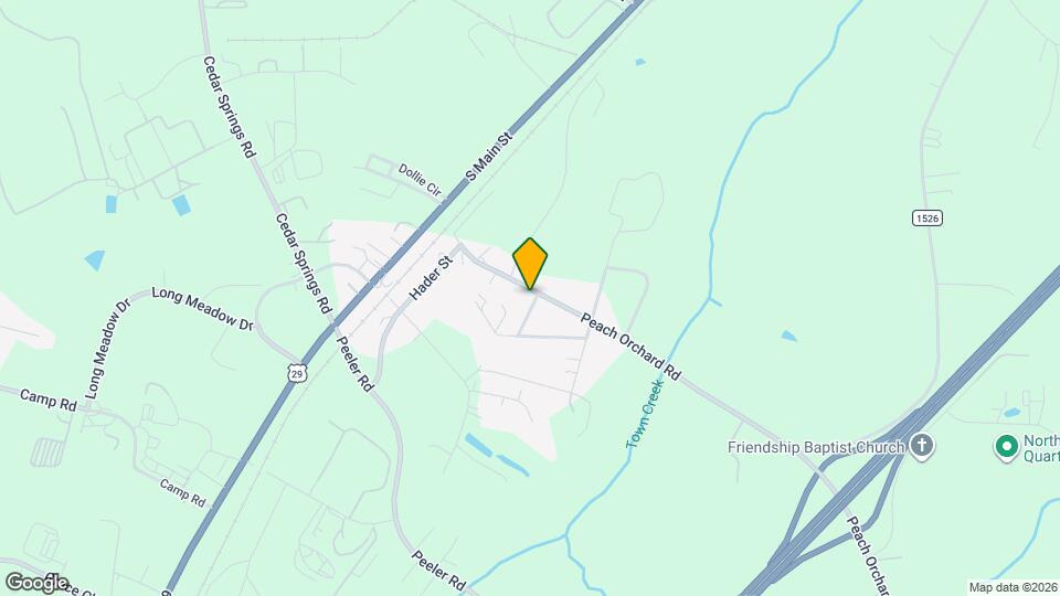 357 Peach Orchard Rd Map and Location Details