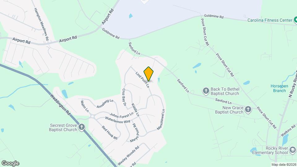 311 Lind Point Ln Mapa y Detalles de la Ubicación