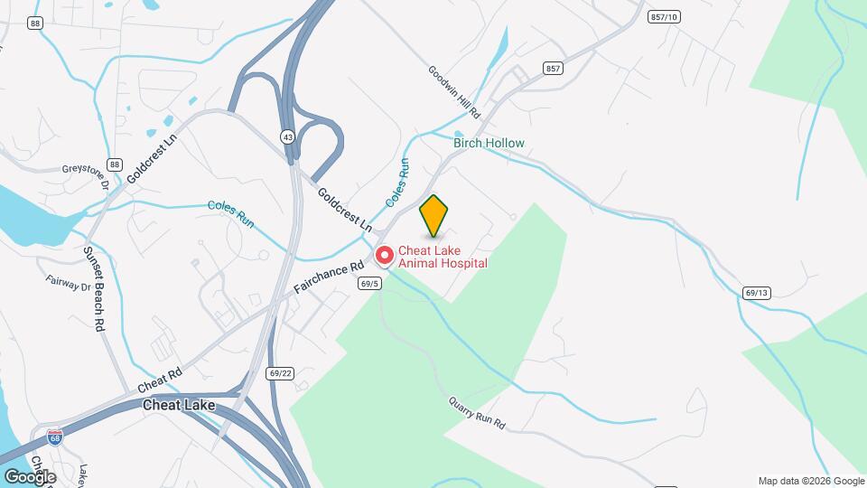 101 Twin Knobs Dr Map and Location Details