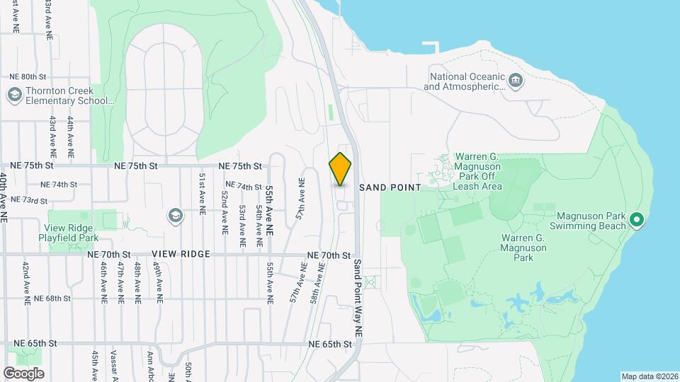 7307 Sand Point Way NE, Unit B506 Mapa y Detalles de la Ubicación