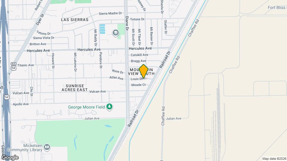 5036 Louis Dr Map and Location Details