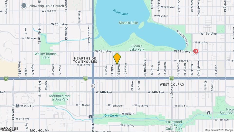 1585 Wolff St Map and Location Details