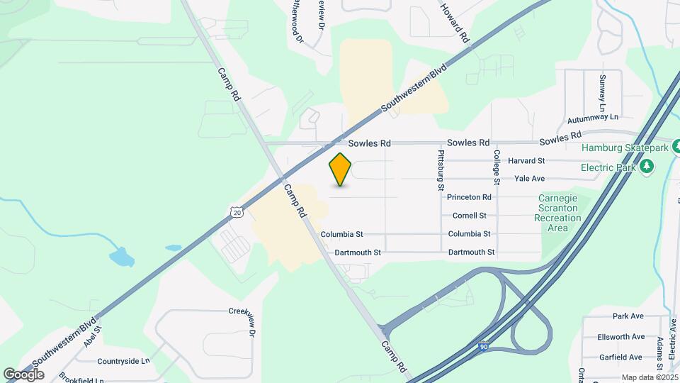 3610 Princeton Rd Map and Location Details