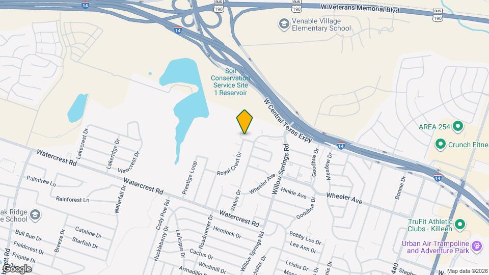 2503 Royal Vista Dr Map and Location Details