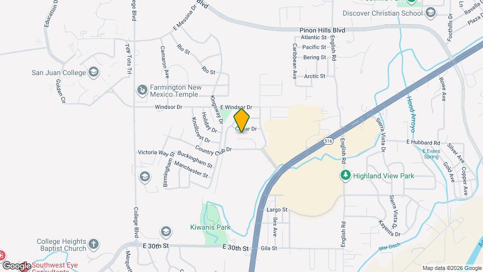 4020 E Douglas St Map and Location Details