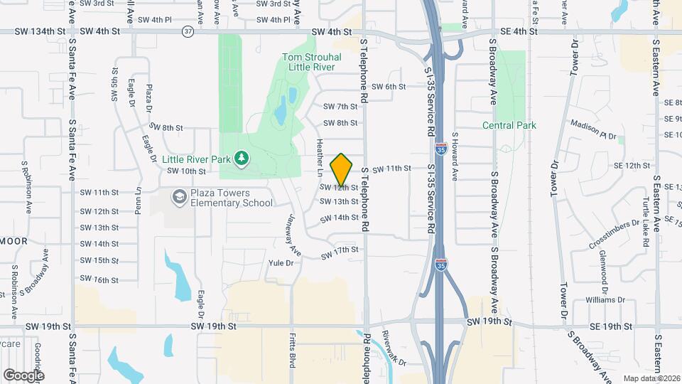 624 SW 12th St Map and Location Details