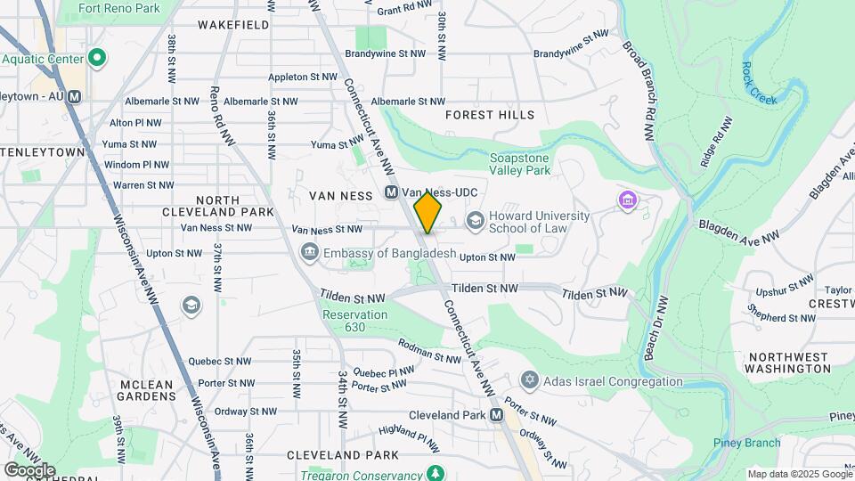 4111 Connecticut Ave NW Map and Location Details