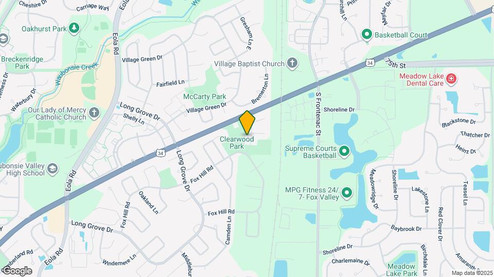 785 Clearwood Ct Map and Location Details