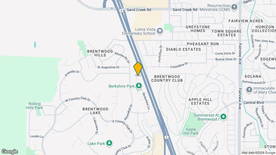 880 Inverness Ct Map and Location Details