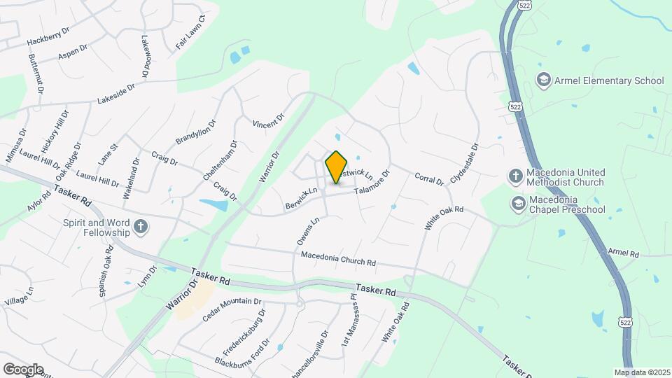 114 Bowling Green Cir Map and Location Details