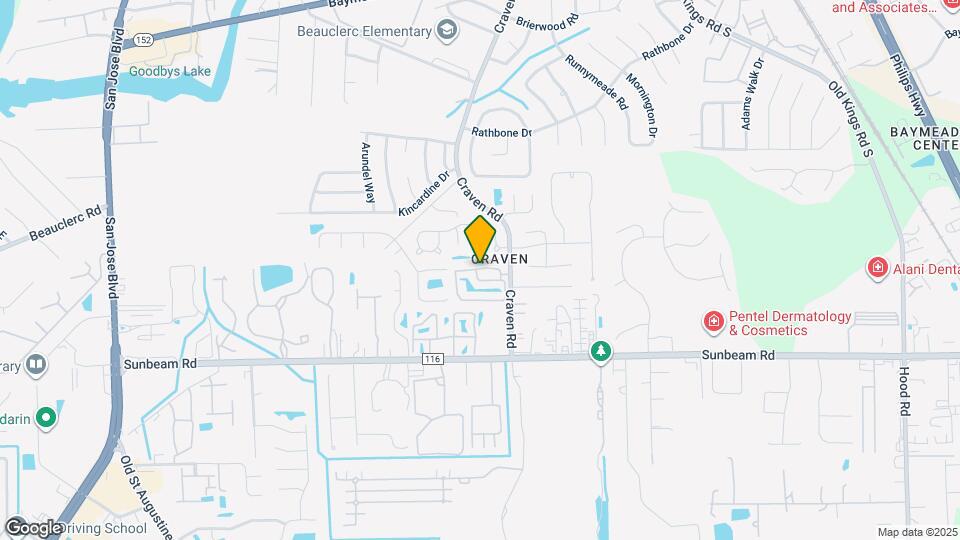 9360 Craven Rd Map and Location Details