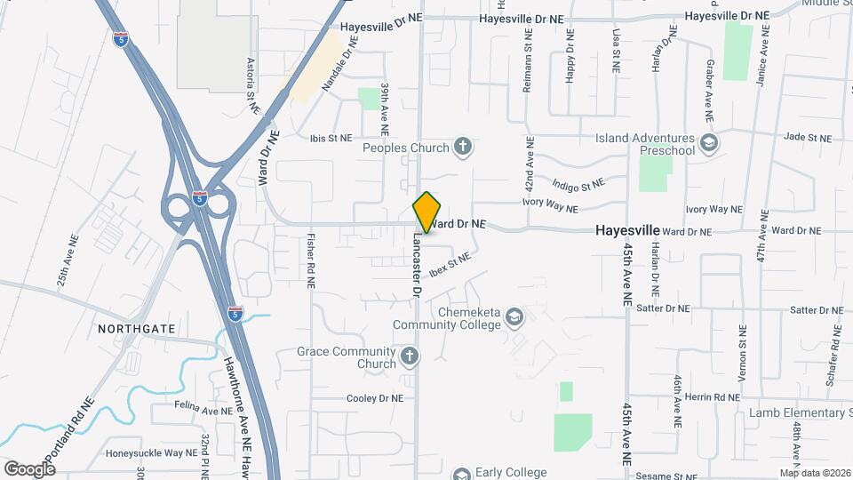 4007 Iberis St NE Map and Location Details