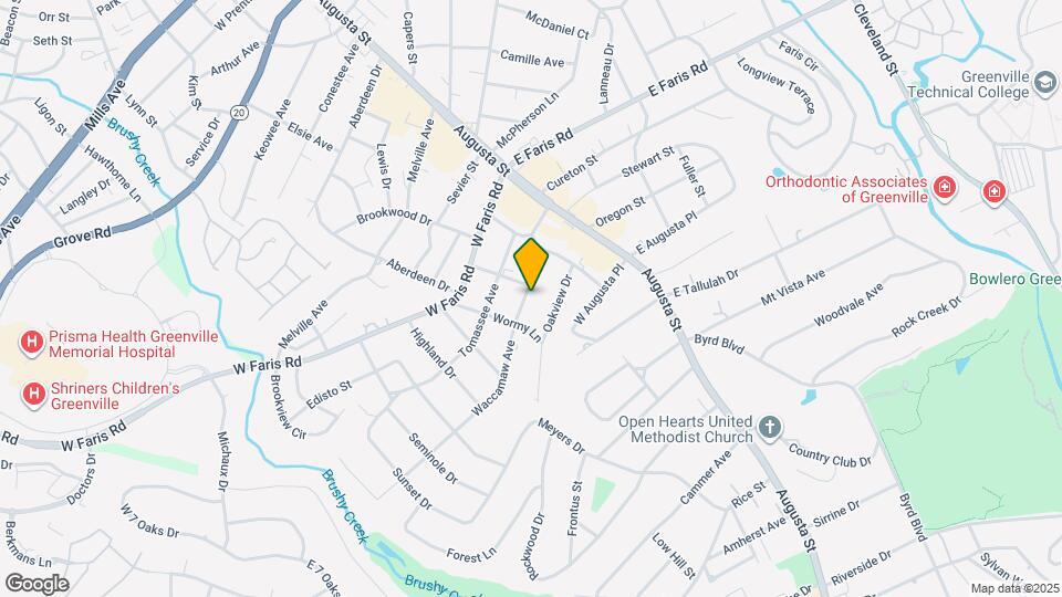 105 Waccamaw Ave Map and Location Details